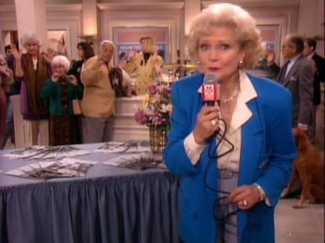Rose reporting on TV